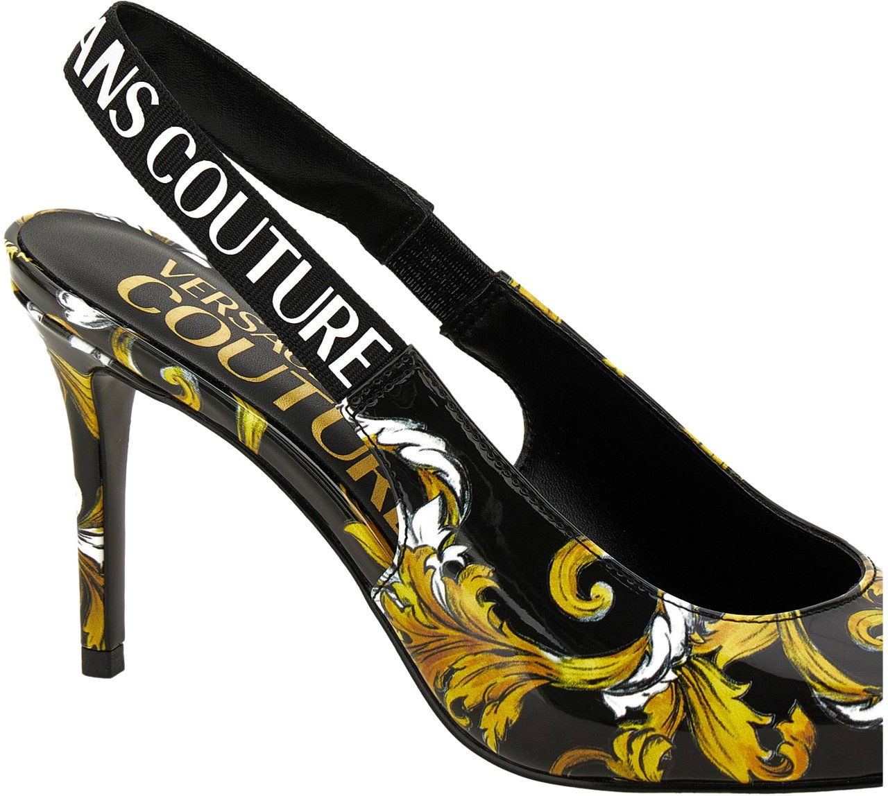 Versace Jeans Couture Flat Shoes Black Zwart