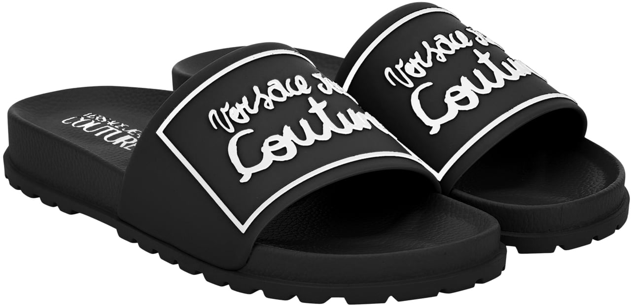 Versace Jeans Couture Sandals Black Zwart