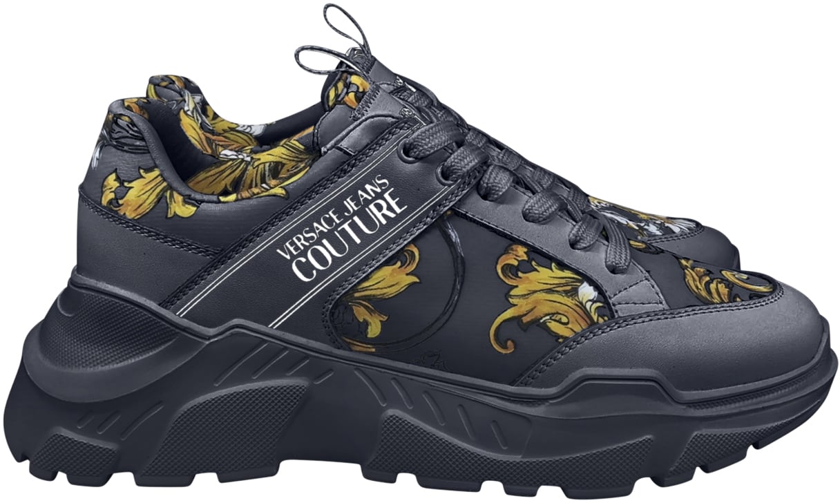 Versace Jeans Couture Sneakers Black Zwart