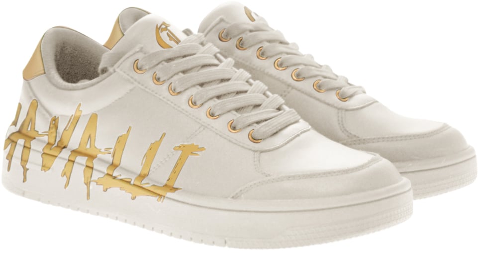 Just Cavalli Sneakers White Wit