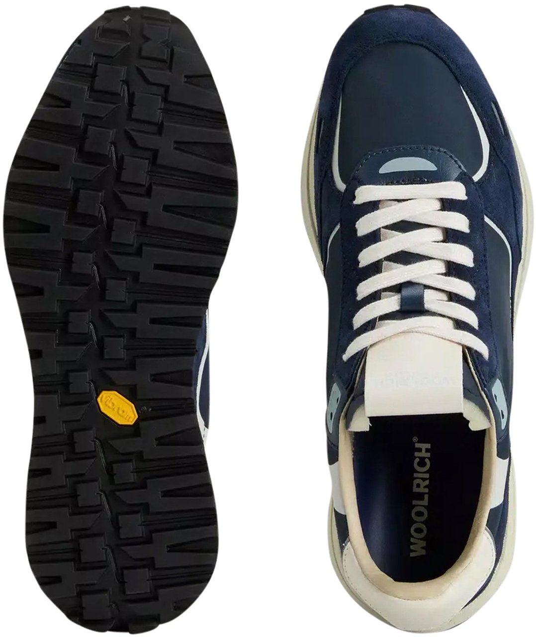 Woolrich Retro Sneaker Blue Blauw