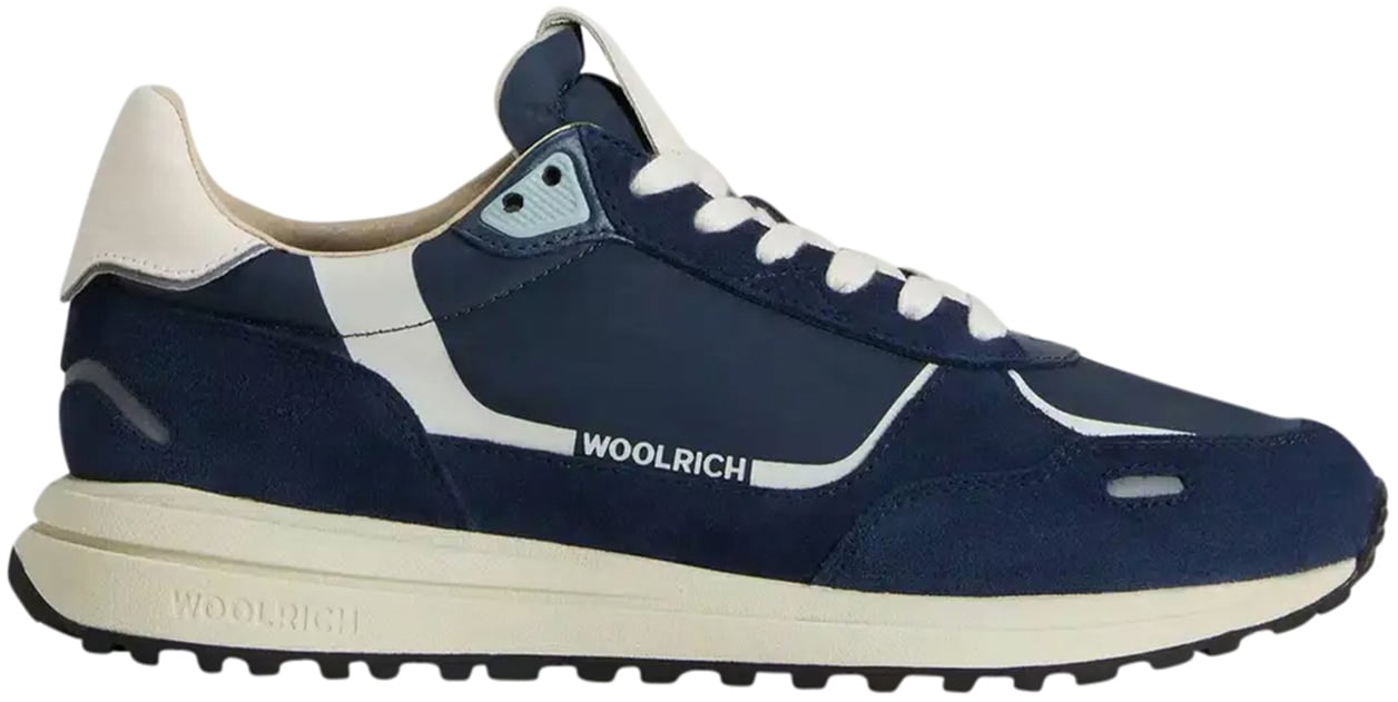 Woolrich Retro Sneaker Blue Blauw