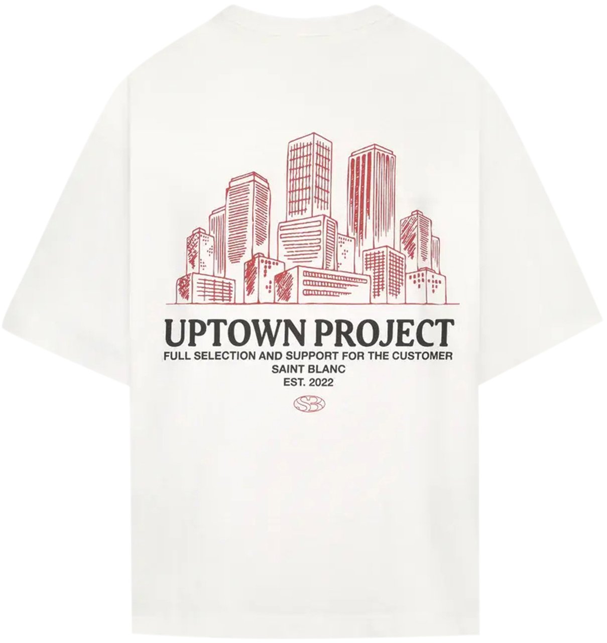 Saint Blanc Uptown Tee Bright White Wit
