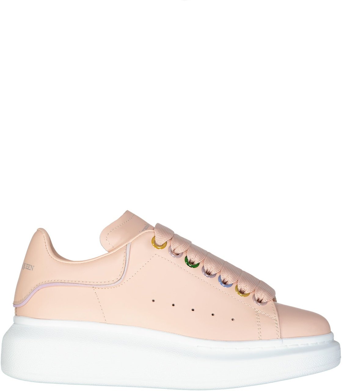 Alexander McQueen Dames Sneaker Pelle S.Gomm La./Mul.B Roze