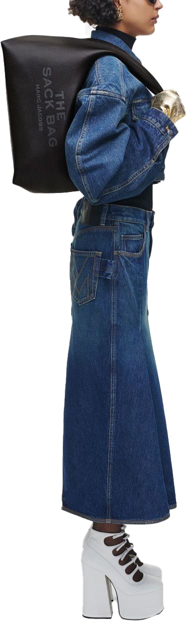 Marc Jacobs The Sack Black Shopping Bag Black Zwart