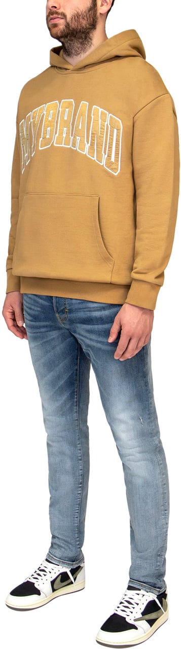 My Brand MYBRAND VARSITY EDGE SILK | BROWN Bruin