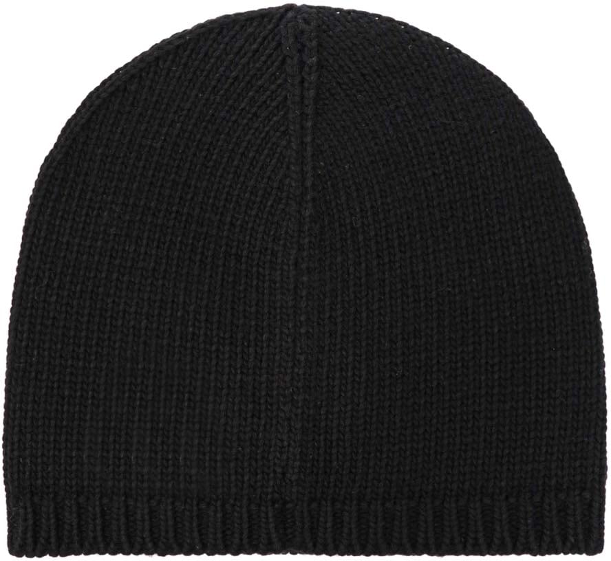 Dsquared2 Icon Logo Wool/cashmere Beanie Zwart