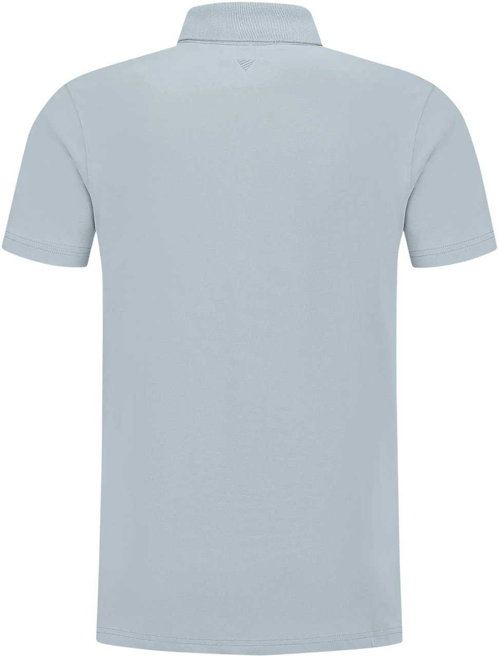 Pure Path Essential Wordmark Polo Blue/Grey Grijs