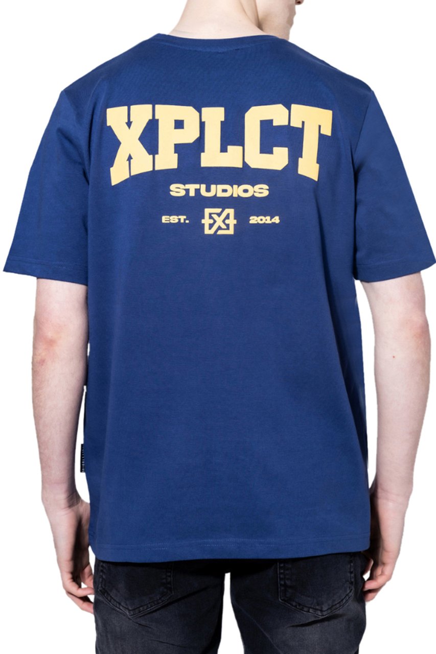 XPLCT Studios Community Tee Blauw