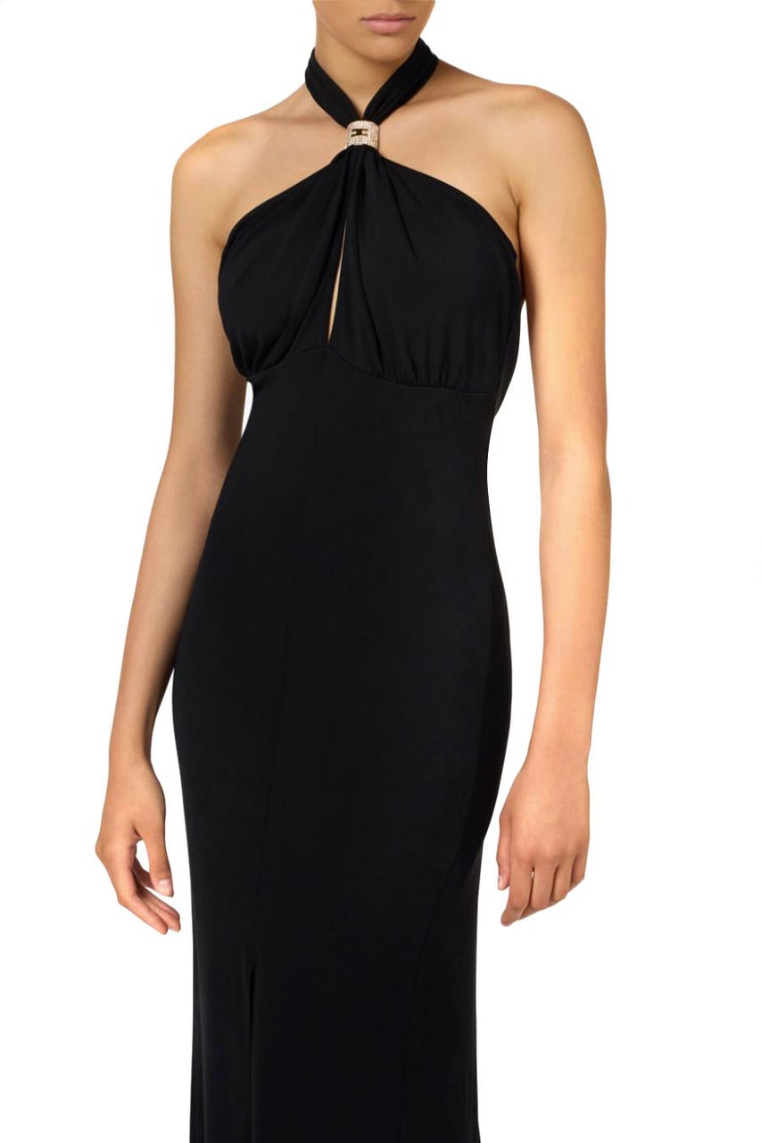 Elisabetta Franchi Dresses Black Zwart
