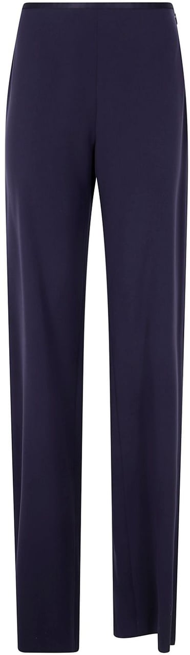 Emporio Armani Trousers Blue Blauw
