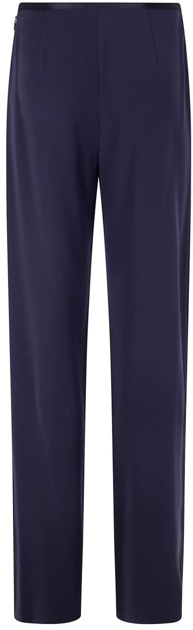 Emporio Armani Trousers Blue Blauw
