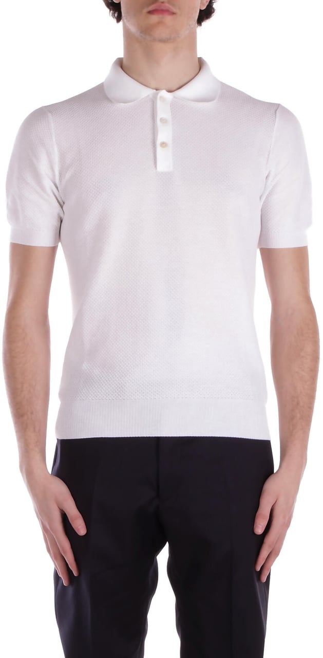 Tagliatore T-Shirts And Polos White Wit