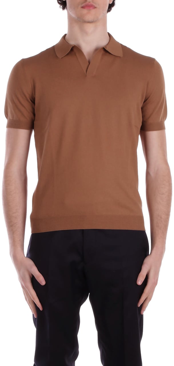 Tagliatore T-Shirts And Polos Camel Beige