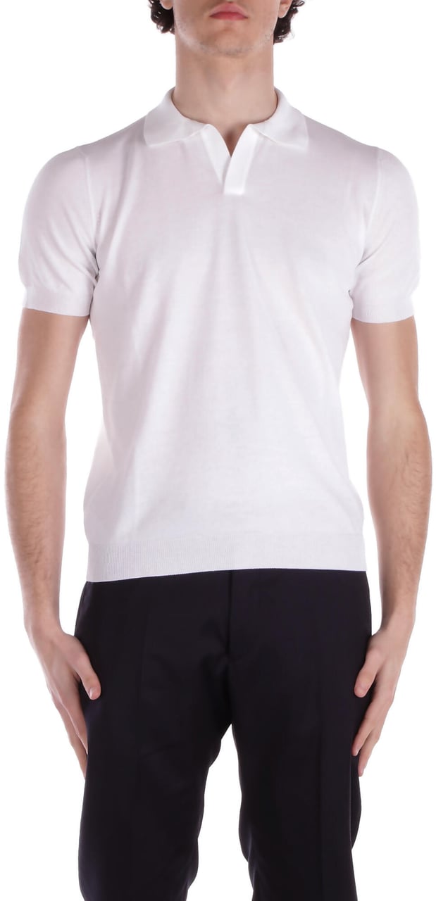 Tagliatore T-Shirts And Polos White Wit