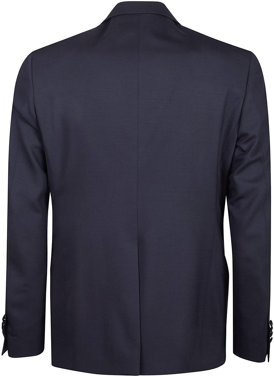 Lardini Slim Fit Soiree Tuxedo Smoking Blue Blauw
