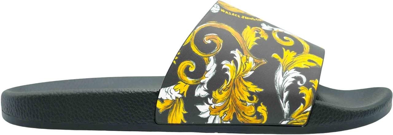 Versace Jeans Couture Heren Slippers Zwart
