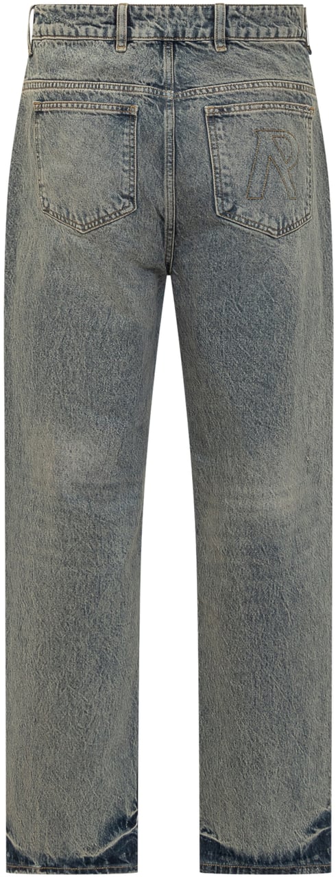 Represent Jeans R2 Straight Leg Denim Blauw