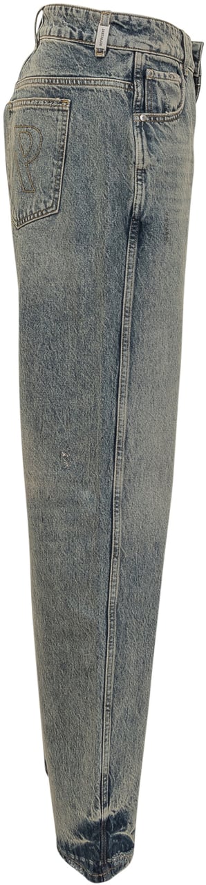 Represent Jeans R2 Straight Leg Denim Blauw
