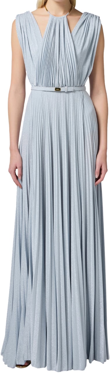 Elisabetta Franchi Dresses Sky Blu Blauw