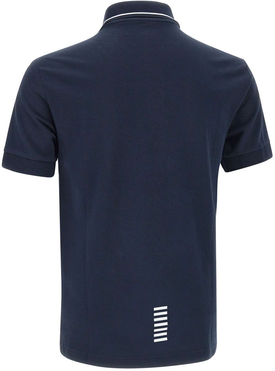 EA7 T-Shirts And Polos Blue Blauw