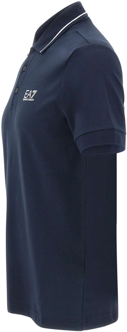 EA7 T-Shirts And Polos Blue Blauw