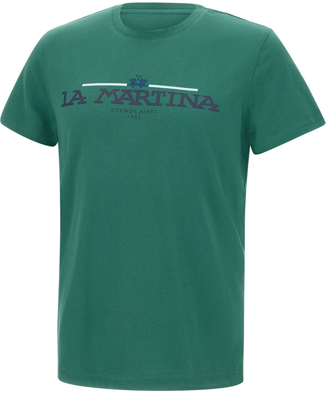La Martina T-Shirts And Polos Green Groen