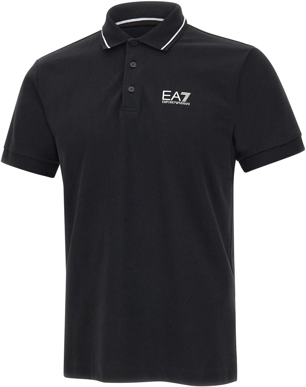 EA7 T-Shirts And Polos Black Zwart