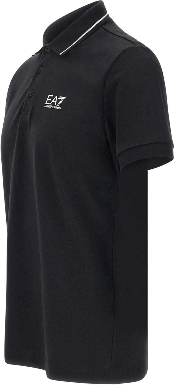 EA7 T-Shirts And Polos Black Zwart