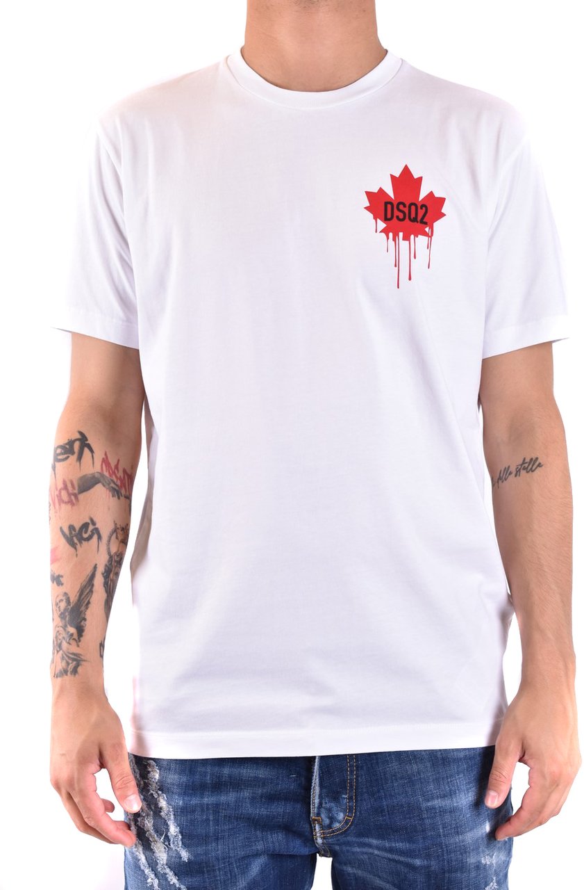 Dsquared2 T-Shirts And Polos White Wit