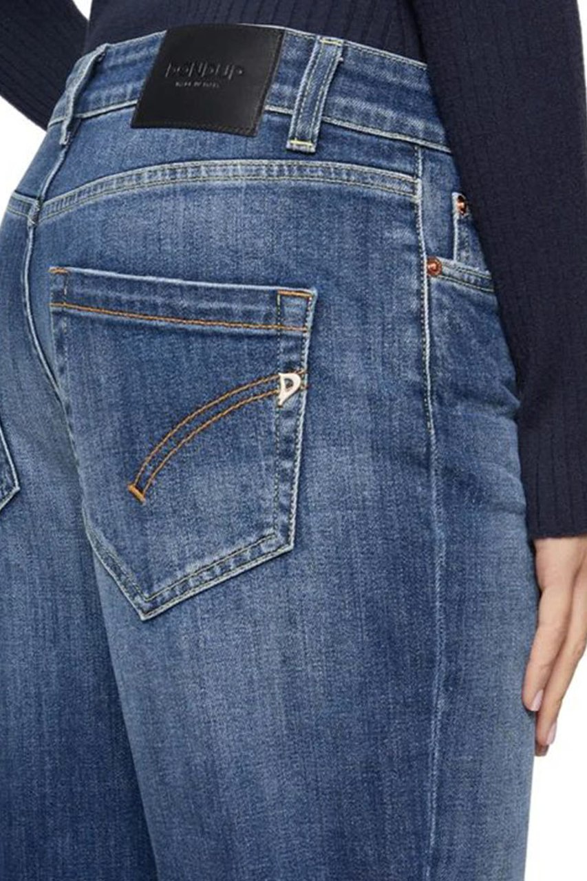 Dondup Trousers Blue Blauw