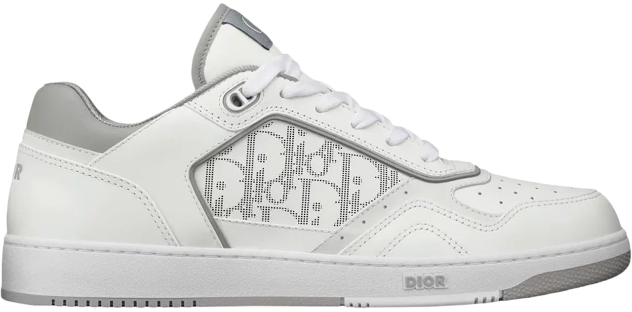 Dior Dior Oblique Leather Sneakers Wit