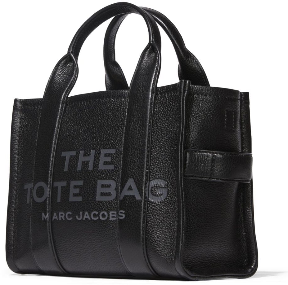 Marc Jacobs The Small Tote Leather Nero Zwart