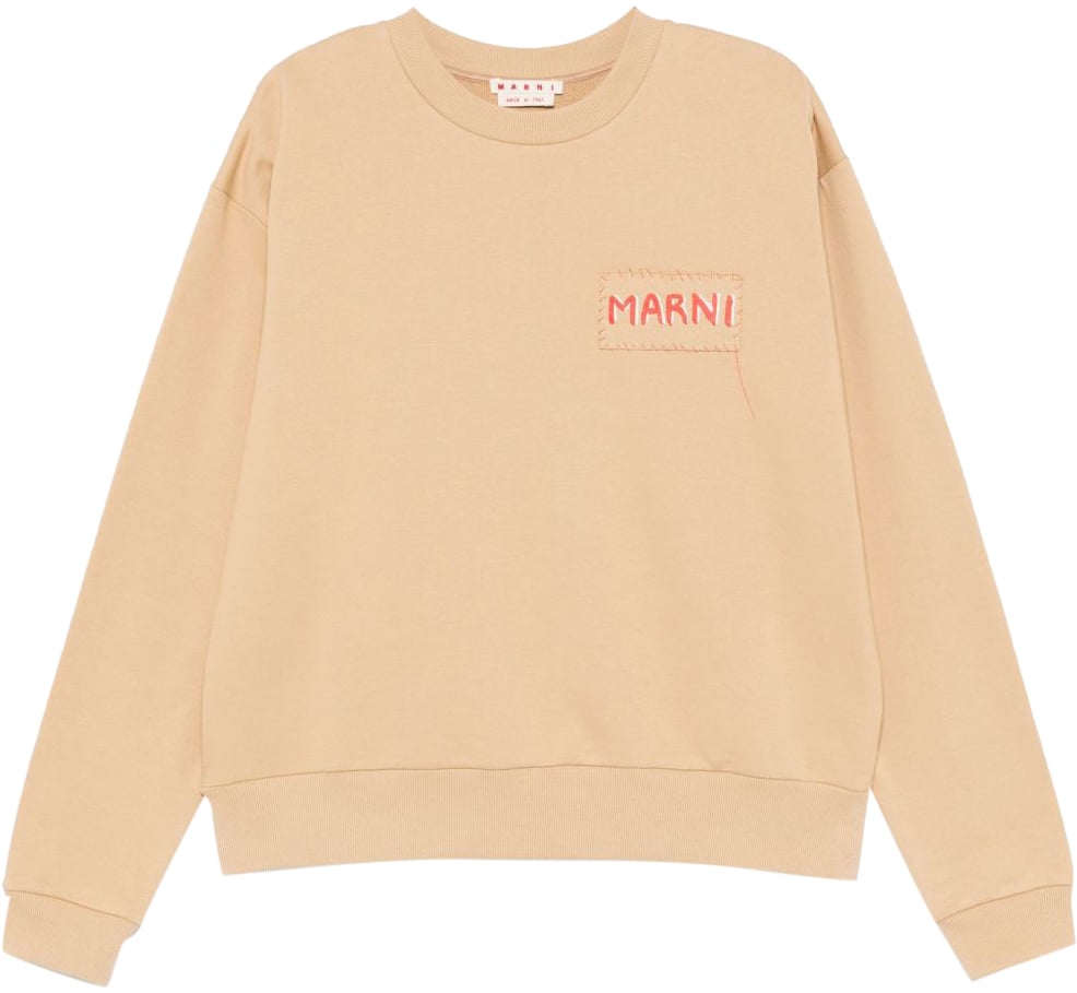 Marni Sweaters Beige Beige