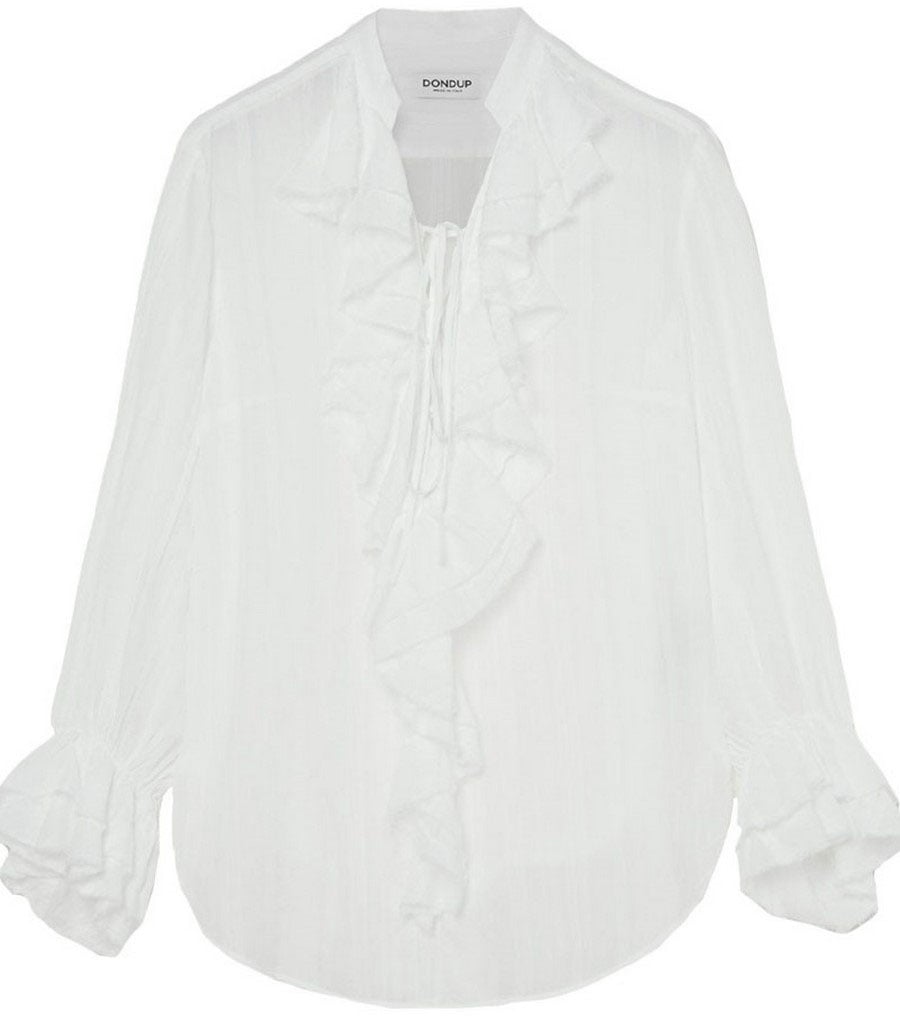 Dondup Shirts White Wit