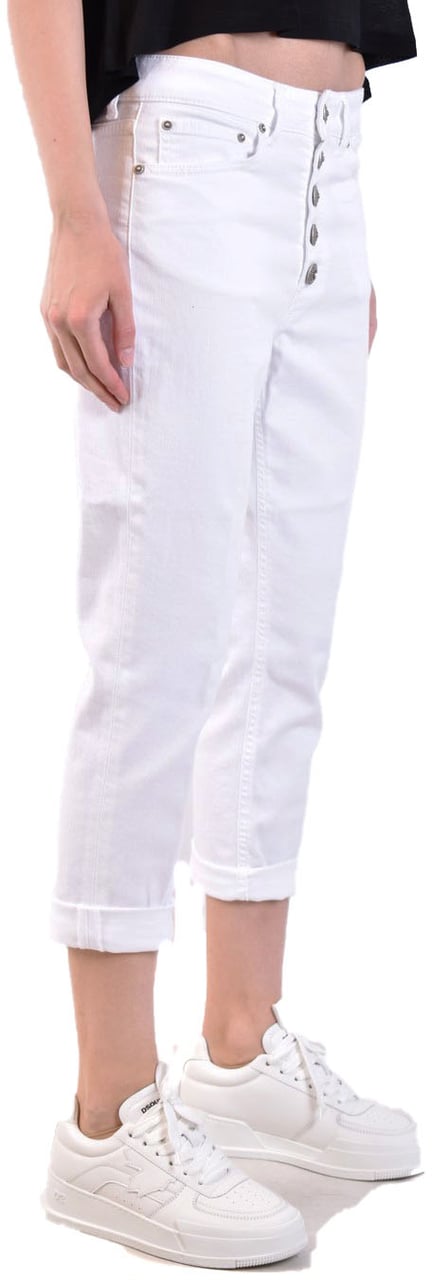 Dondup Jeans White Wit