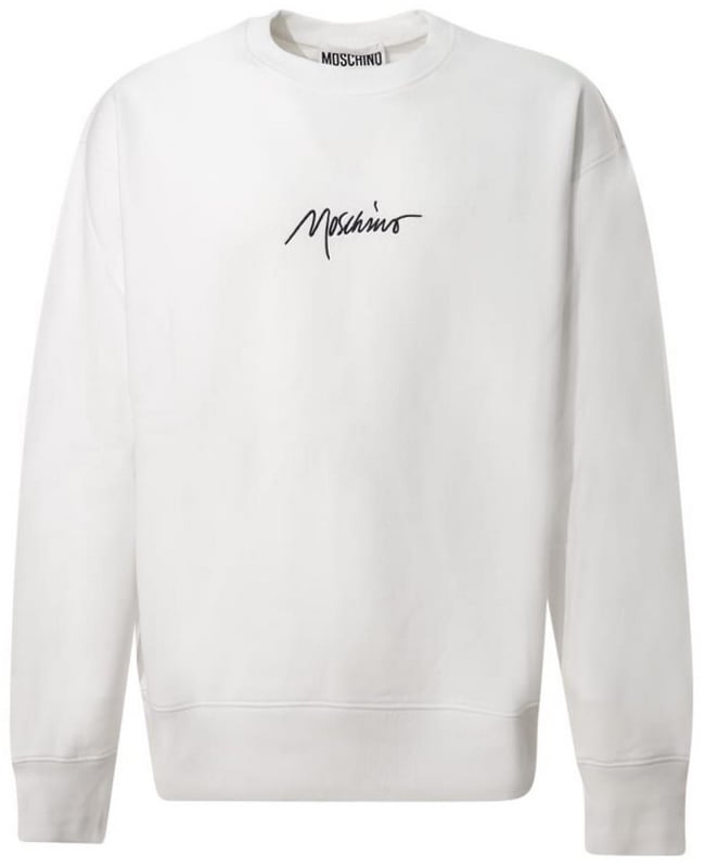 Moschino Sweatshirts White Wit