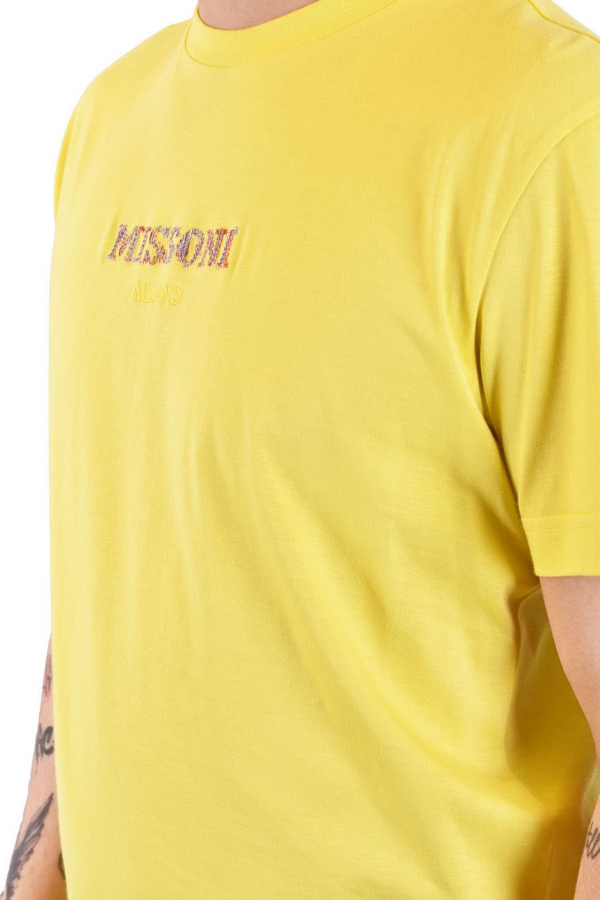 Missoni T-shirts Yellow Geel