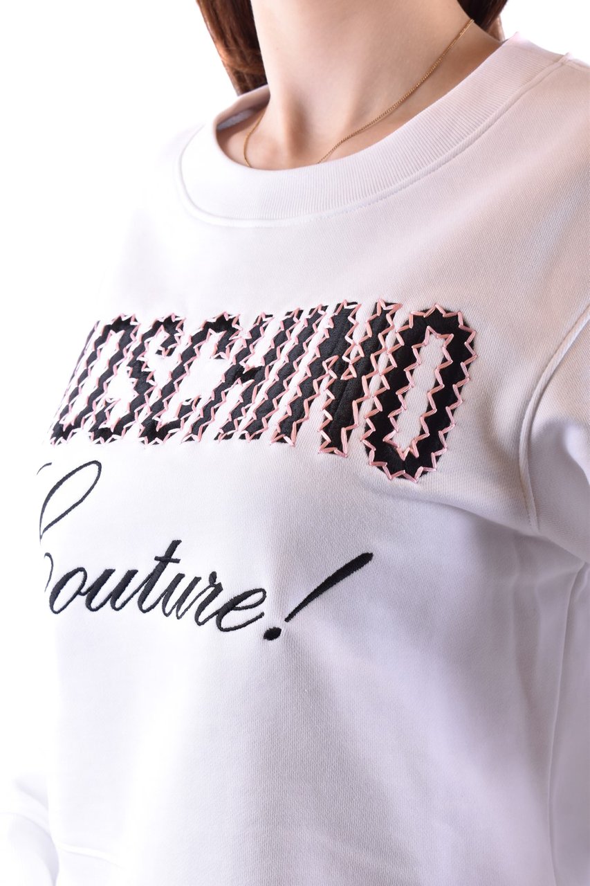 Moschino Sweatshirts White Wit