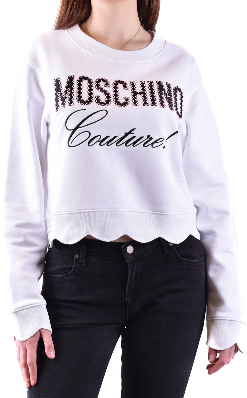 Moschino Sweatshirts White Wit