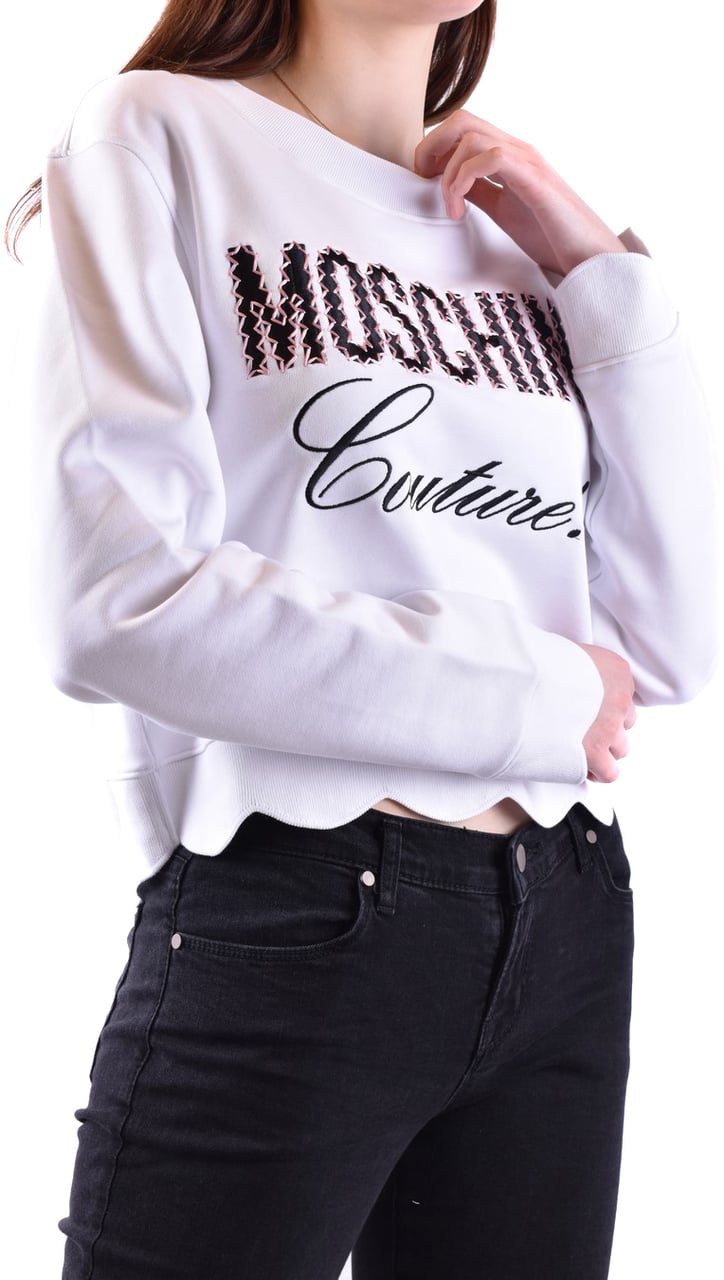 Moschino Sweatshirts White Wit