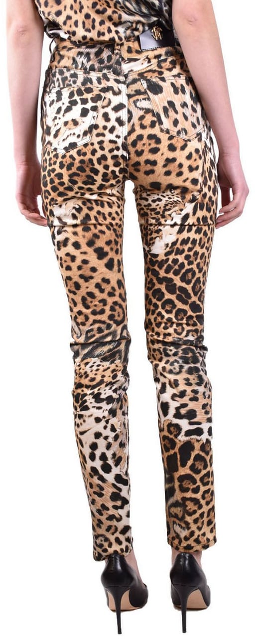 Roberto Cavalli Trousers Beige Beige
