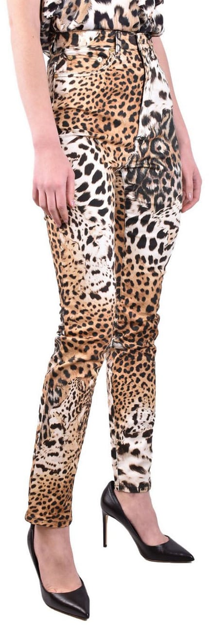Roberto Cavalli Trousers Beige Beige
