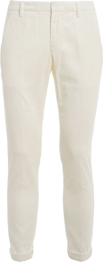 Dondup Trousers Gray Grijs
