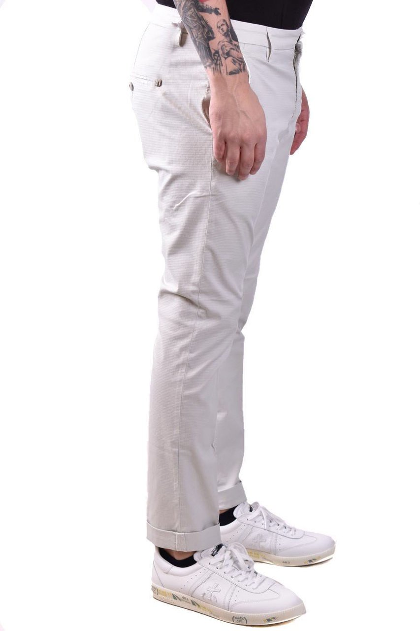 Dondup Trousers Gray Grijs