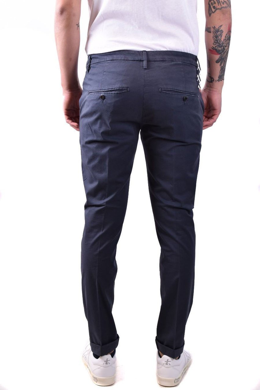 Dondup Trousers Blue Blauw