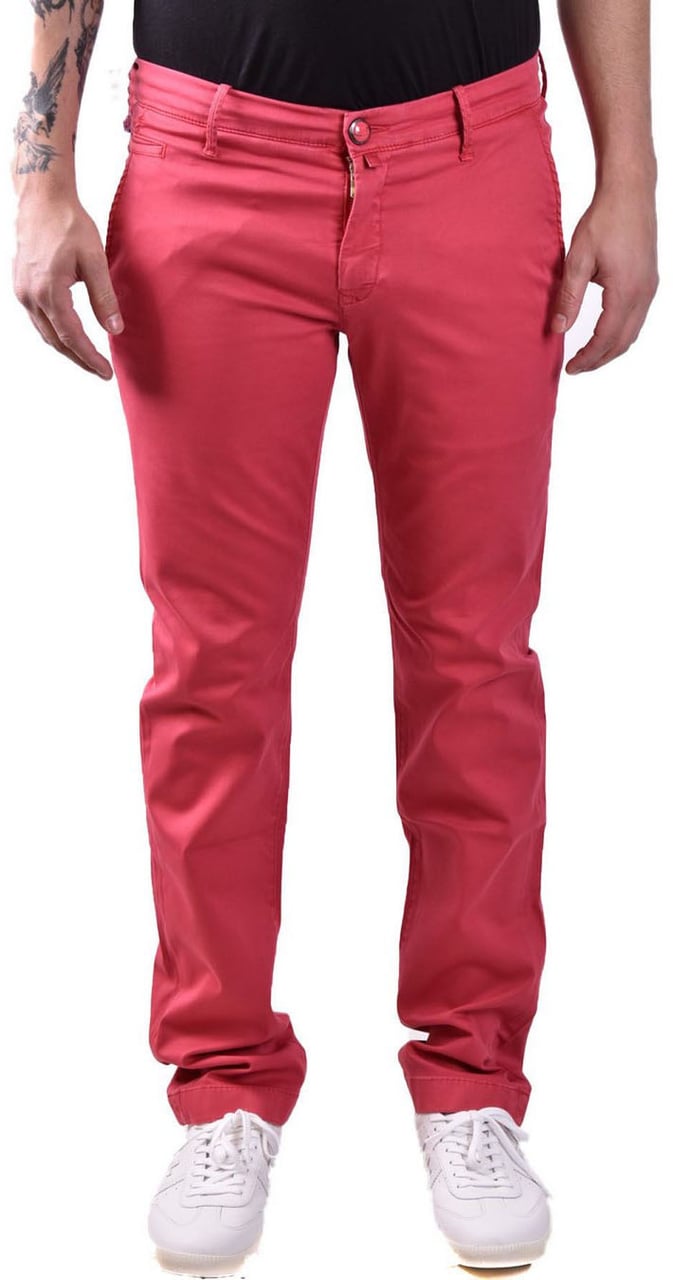 Jacob Cohen Trousers Red Rood