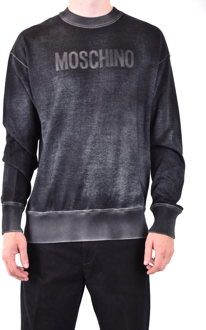 Moschino Sweaters Black Zwart