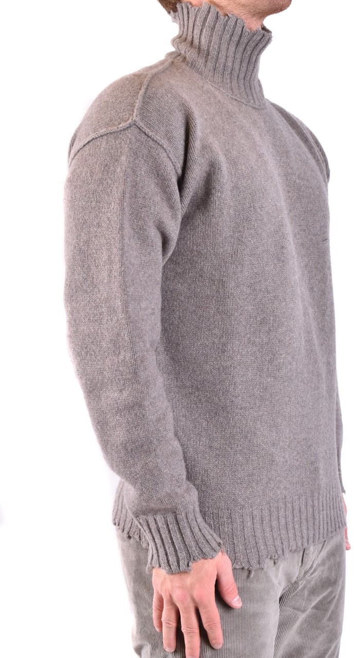 Isabel Benenato Sweaters Taupe Taupe