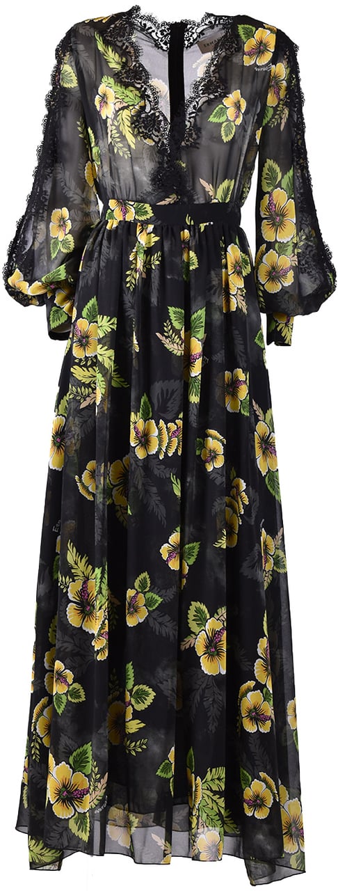 Ermanno Firenze Dresses Black Zwart